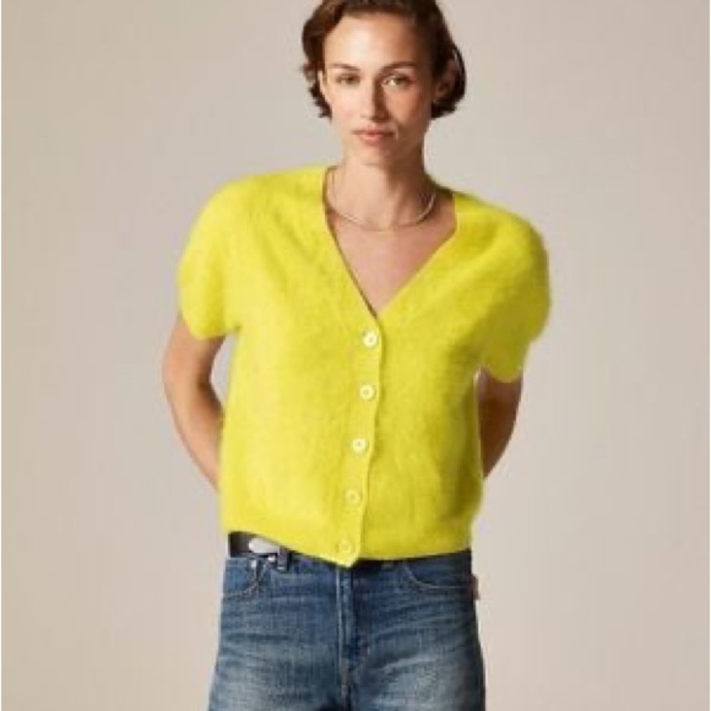 J.Crew brushed cashmere cardigan